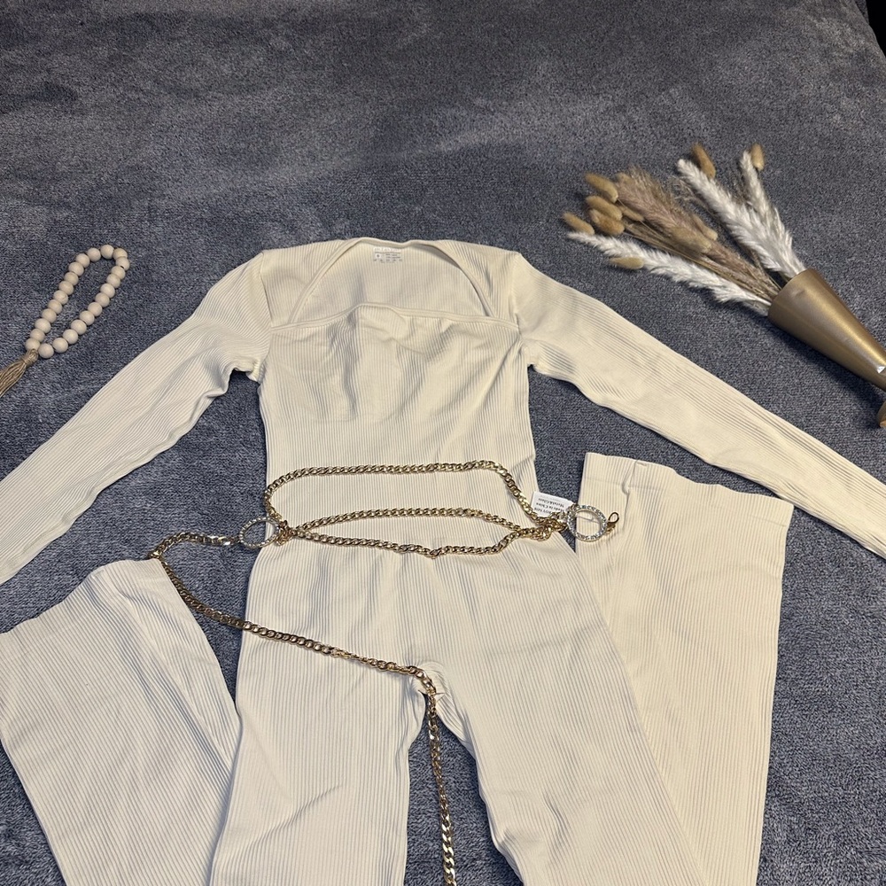 Beige jumpsuit very nice only body